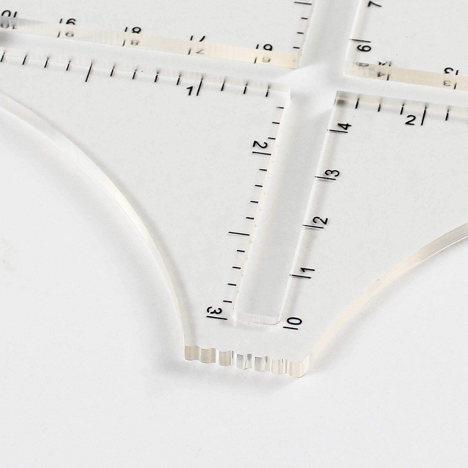 Прозрачная акриловая линейка д – обзор и цена Sewing Gauge Ruler