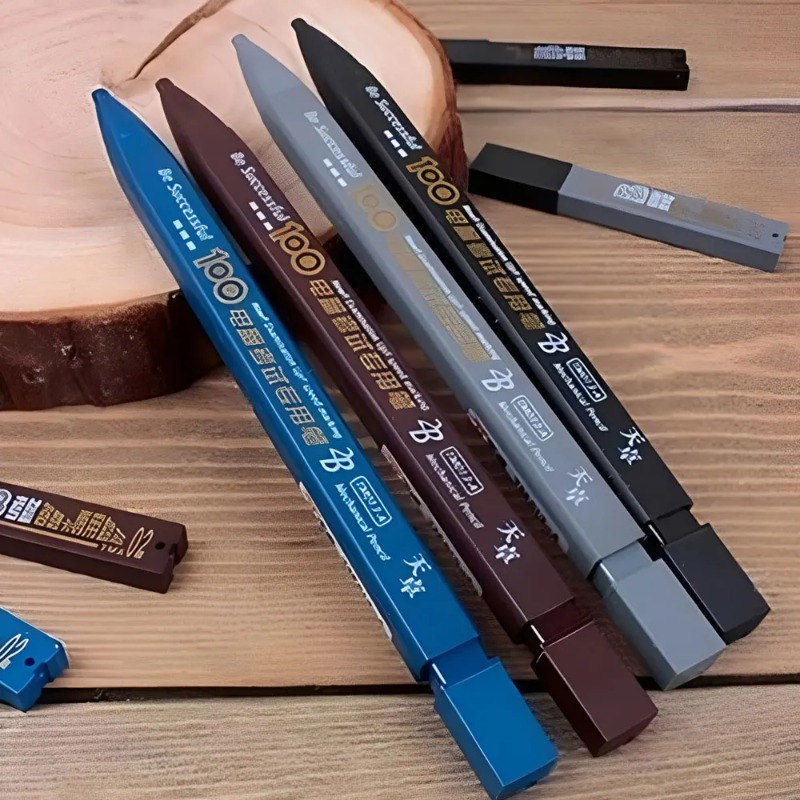Набор механических карандашей  – обзор и цена Staedtler Pencil Lumocolor