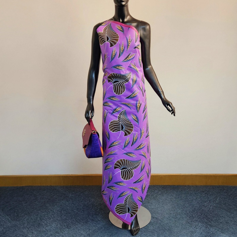46 дюймов * 6 ярдов фиолетовая – обзор и цена Sewing Batik Fabric