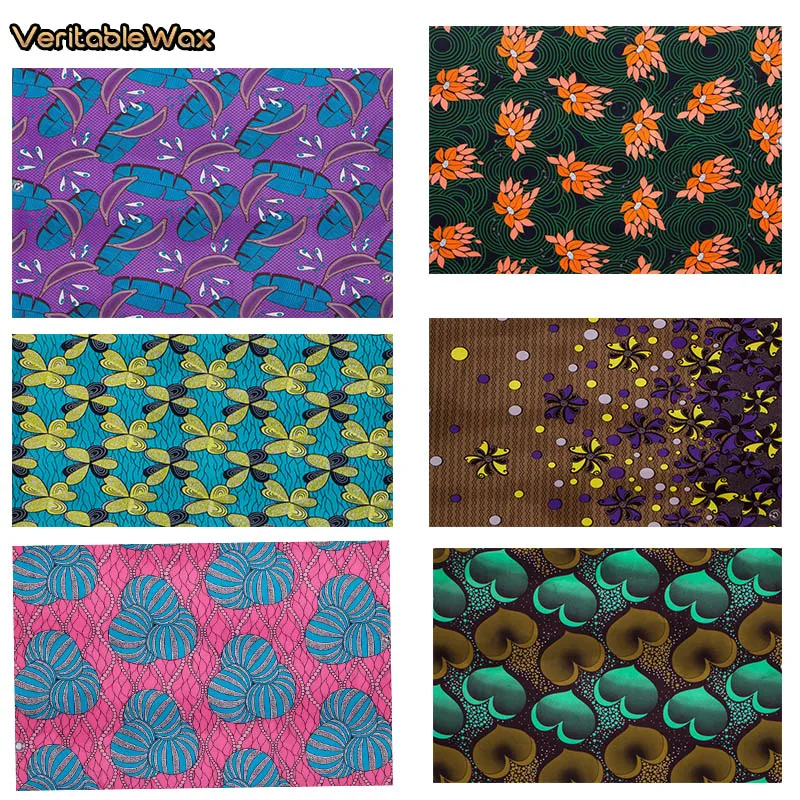 Африканская нигерийская ткань  – обзор и цена Sewing Batik Fabric